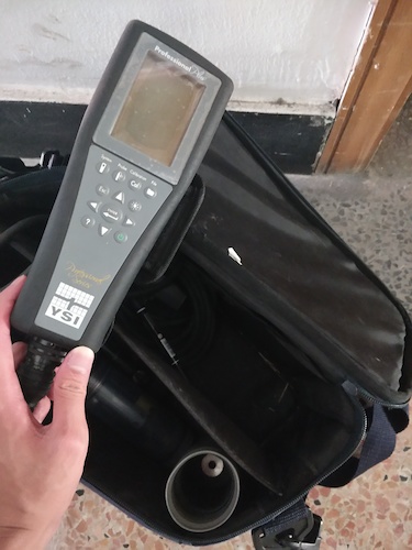 7月11日做爱自拍
赴余杭“激浊扬清”水质监测小分队  仪器培训