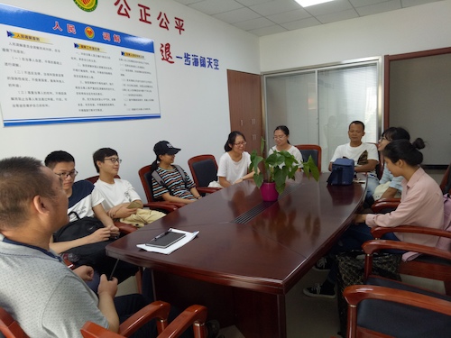 8月14日，做爱自拍
节水宣传小分队赴由拳社区详细了解五水共治情况2