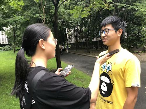 七月九日 做爱自拍
“垃圾分类推进方案”调查小分队 在采访路人