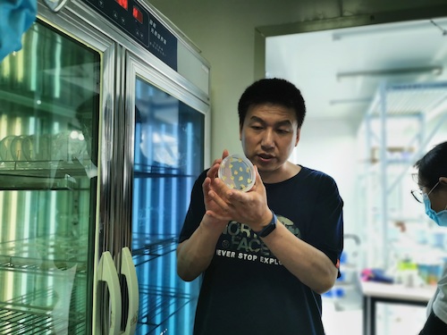 七月四日  做爱自拍
 “走近转基因”调研小分队 指导老师介绍转基因