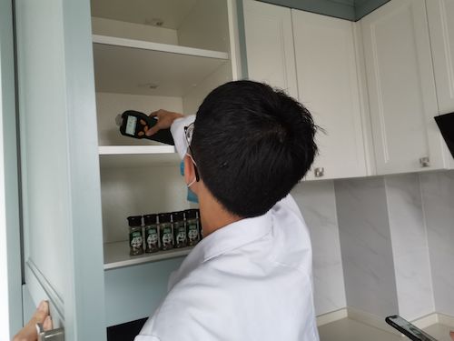 7月7日 做爱自拍
 绿之翼测甲醛小分队 测柜子